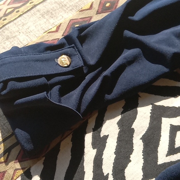 NAVY ANN KLEIN  JACKET - Picture 5 of 5